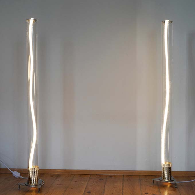 Warm White Flex Stripe Floor Light 